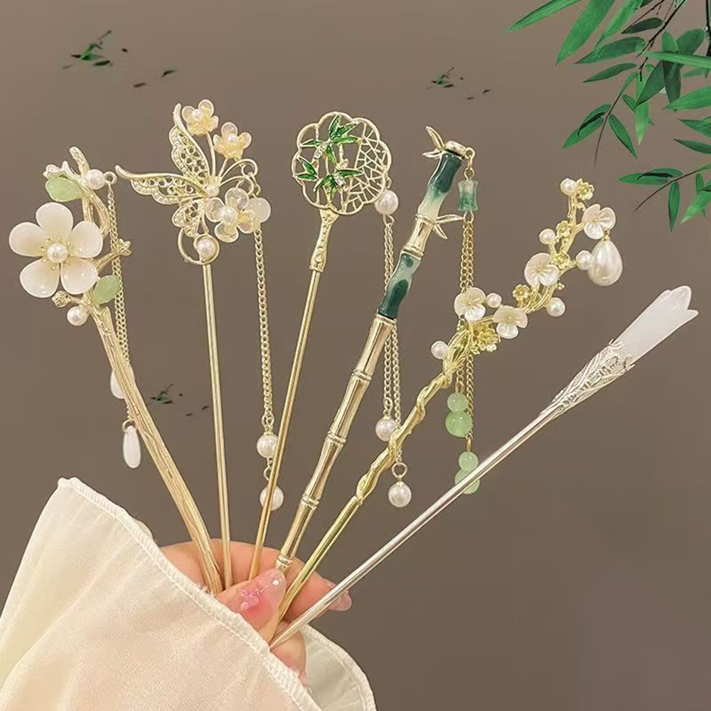 Hanbok Hair Pin - 1/6 Uds. Palo para el pelo