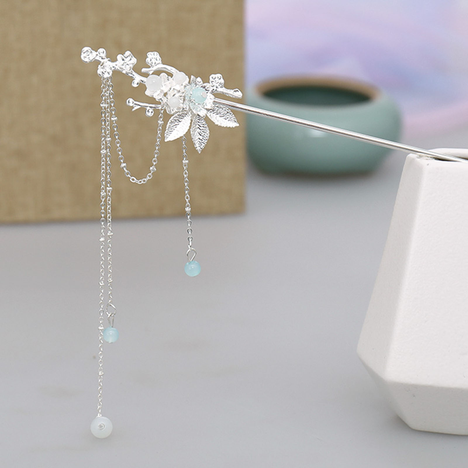 Hanbok Hair Pin - Horquillas de aleación estilo chino con