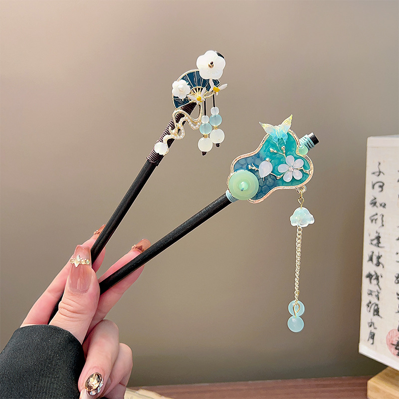 Horquilla Clásica con Borlas,  - Hanbok Hair Pin reseña y precio