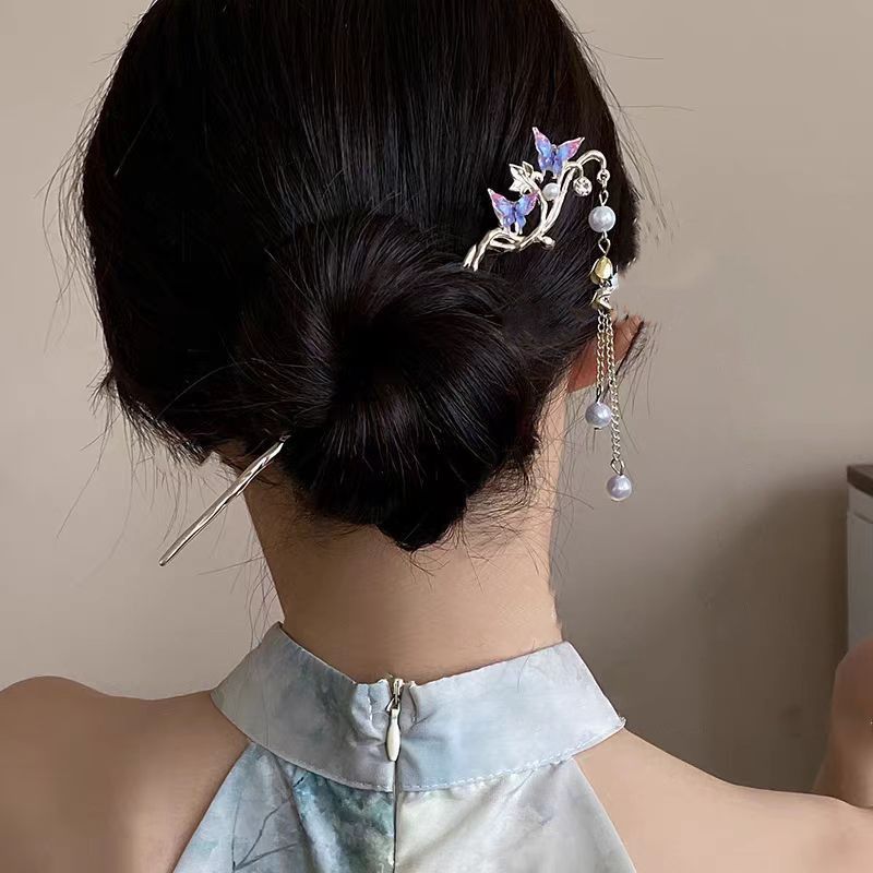 2025 nueva horquilla de flor p - Hanbok Hair Pin reseña y precio