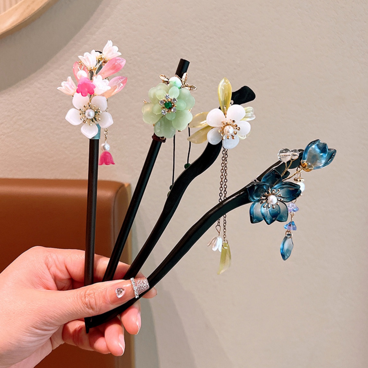 Exquisita horquilla de madera  - Hanbok Hair Pin reseña y precio