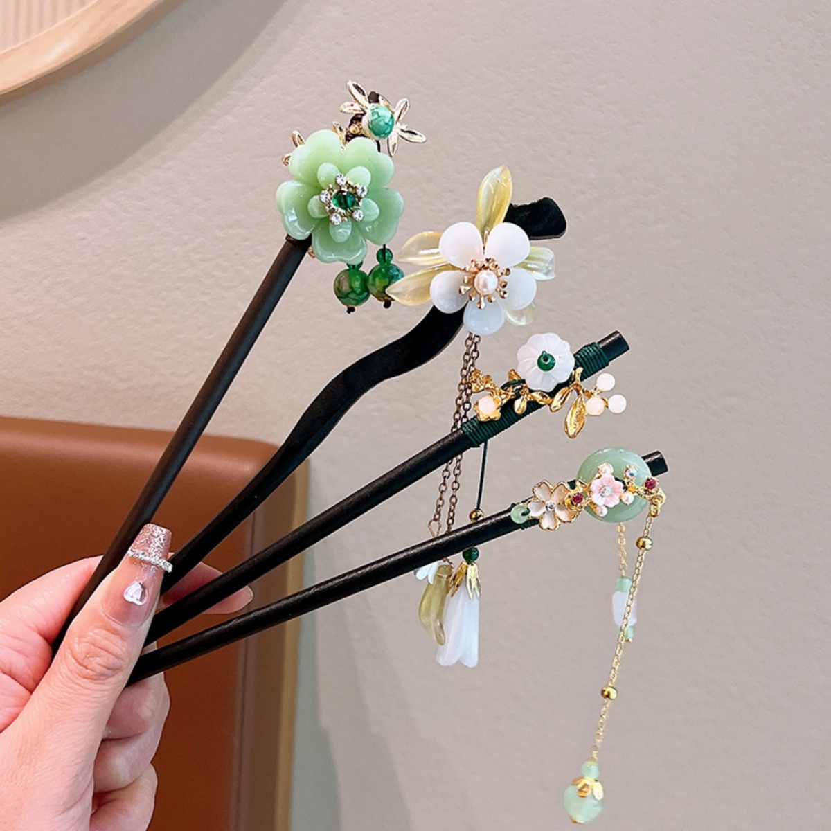 Exquisita horquilla de madera  - Hanbok Hair Pin reseña y precio